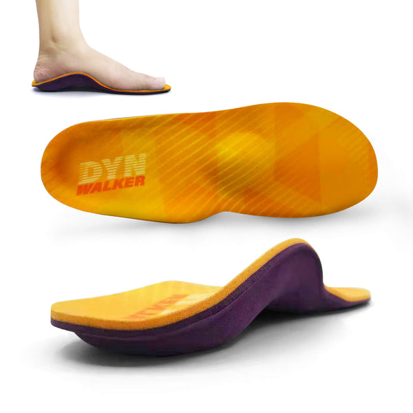 Achilles Tendonitis Relief Inserts,DynWalker Arch Support Insoles for Plantar Fasciitis,Foot Pain,Flat Feet,overpronation